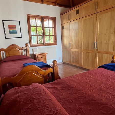 Feriendomizil Finca Tijarafe Mit Beheiztem, Abdeckbarem Pool Luaran gambar