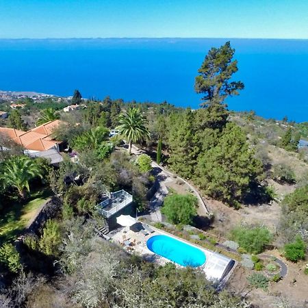 Feriendomizil Finca Tijarafe Mit Beheiztem, Abdeckbarem Pool Luaran gambar