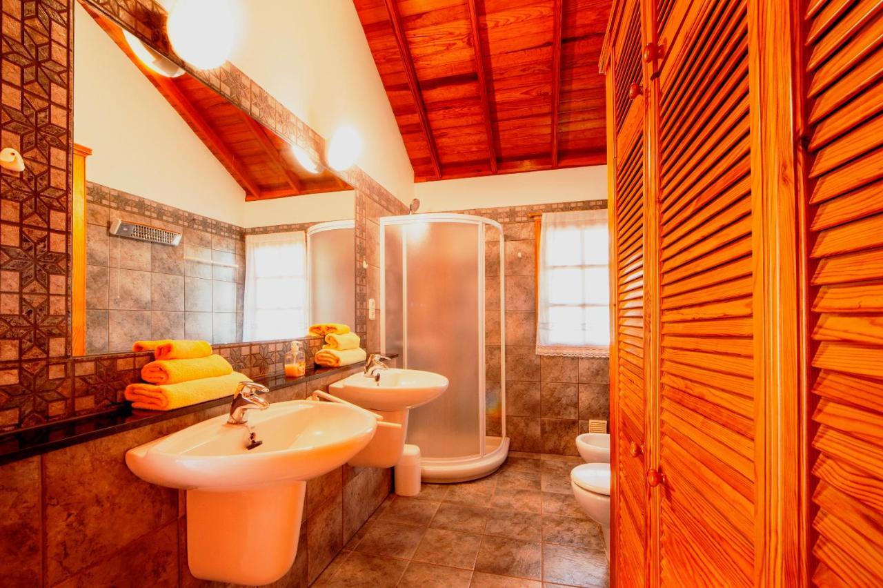 Feriendomizil Finca Tijarafe Mit Beheiztem, Abdeckbarem Pool Luaran gambar