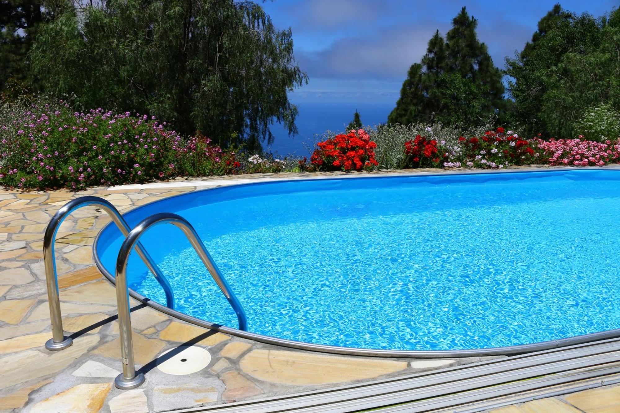Feriendomizil Finca Tijarafe Mit Beheiztem, Abdeckbarem Pool Luaran gambar