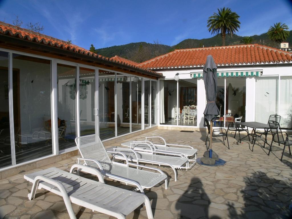 Feriendomizil Finca Tijarafe Mit Beheiztem, Abdeckbarem Pool Luaran gambar