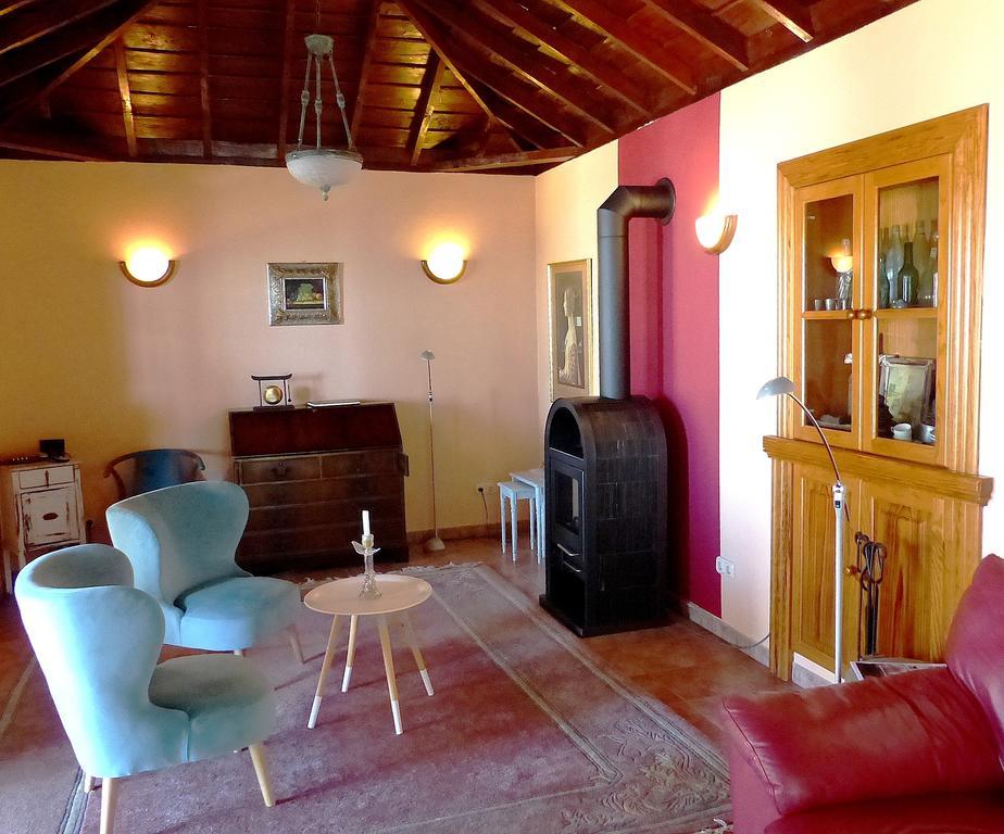 Feriendomizil Finca Tijarafe Mit Beheiztem, Abdeckbarem Pool Luaran gambar